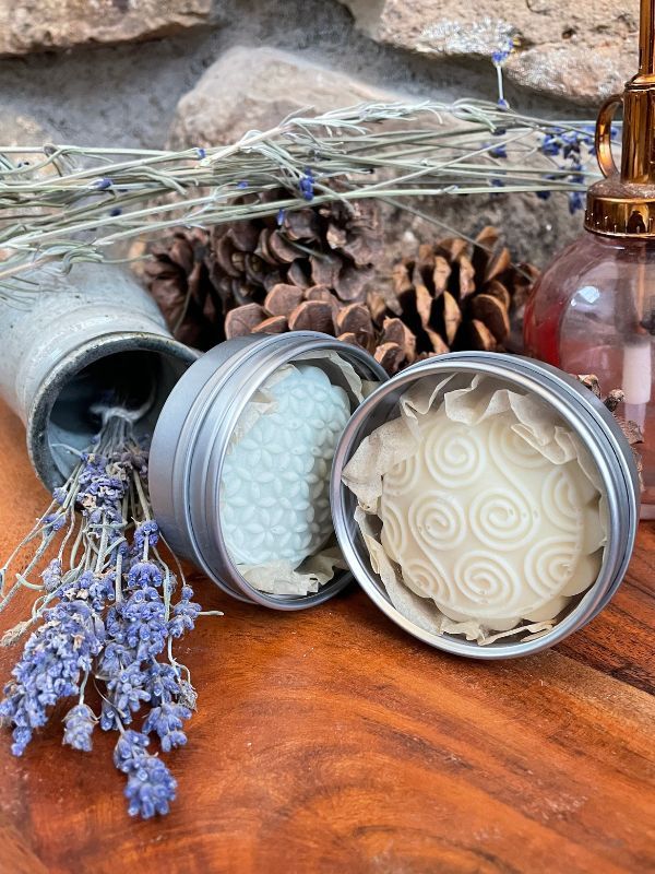 Wax Free Premium Moisturizing Solid Body Butter Bar - Refillable, Gift Ready product image (1)