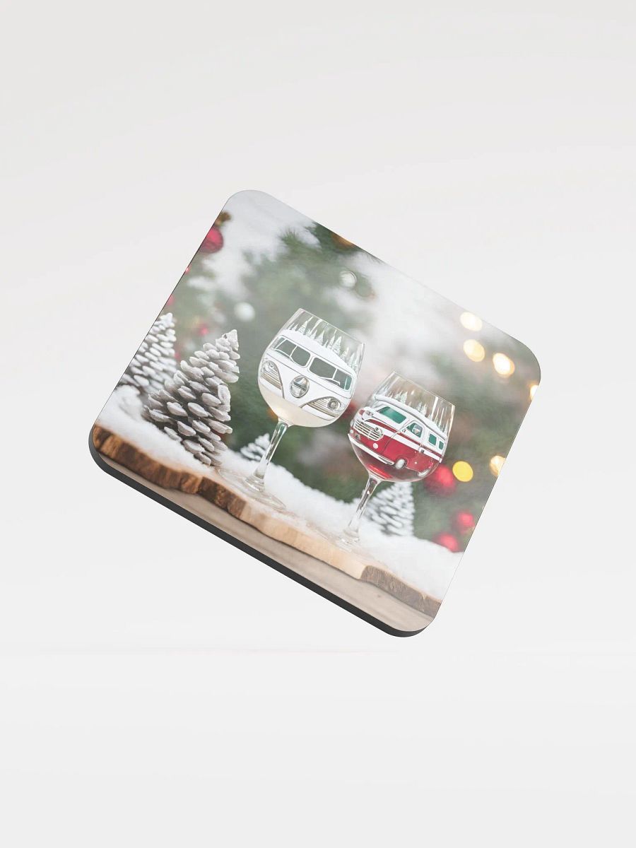 VW Wine Glass Coasters product image (1)