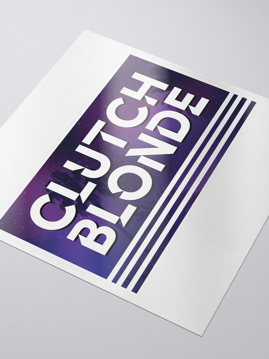 Clutch Kisscut Stickers product image (3)