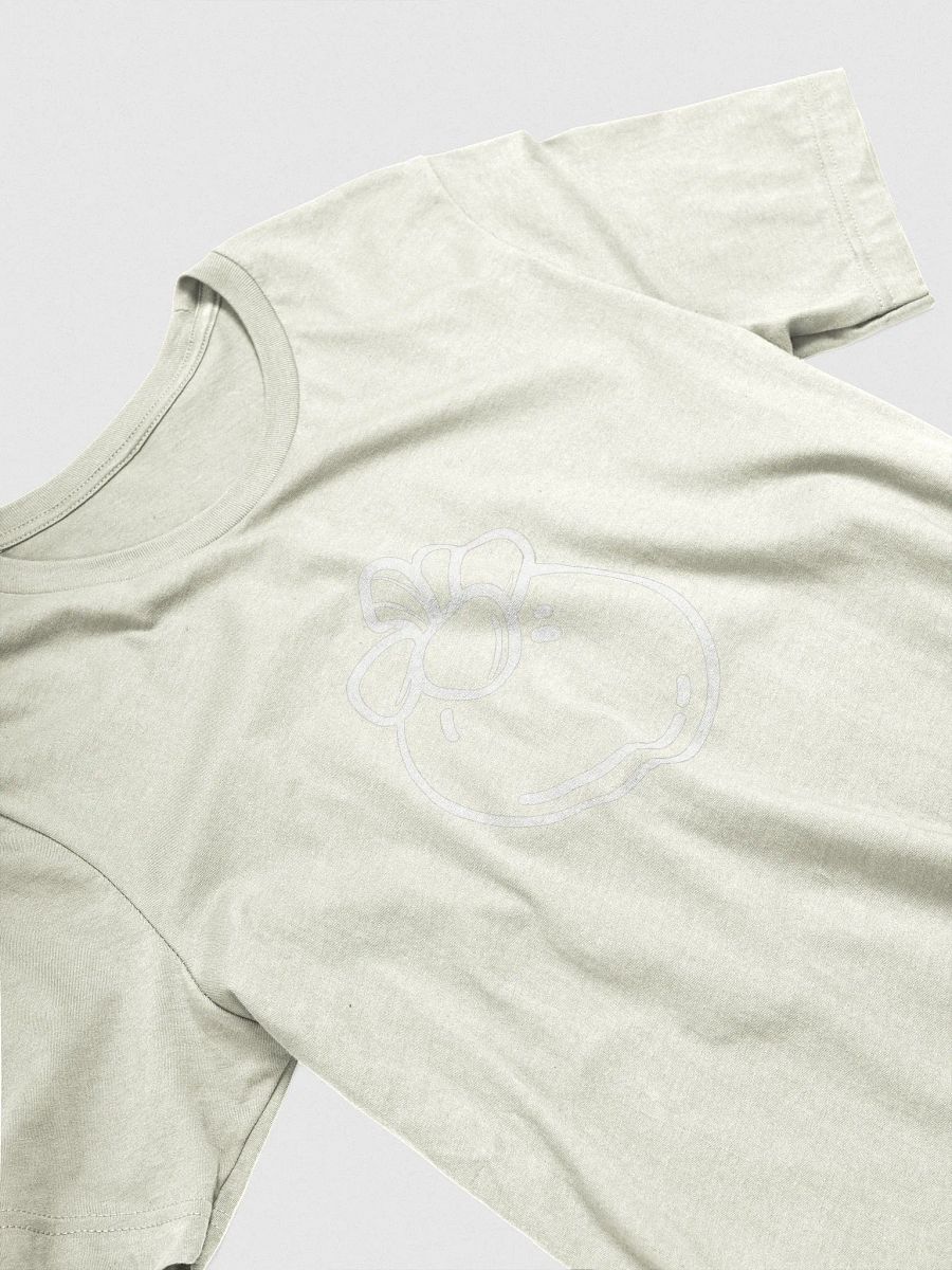 Mangosteen Fruit Shirt White Outline Unisex Bella Canvas 3001 product image (2)