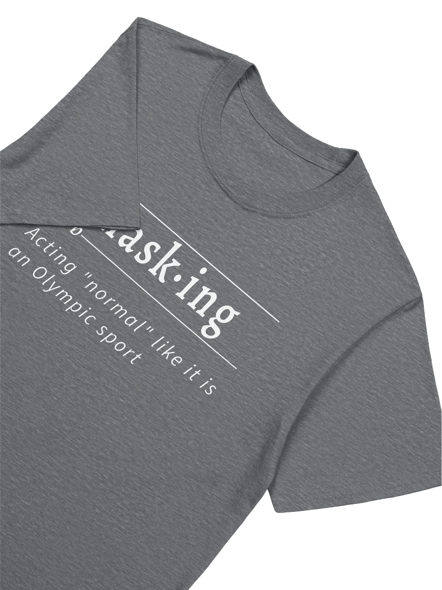 Masking Definition Unisex Tee wht v1 product image (2)