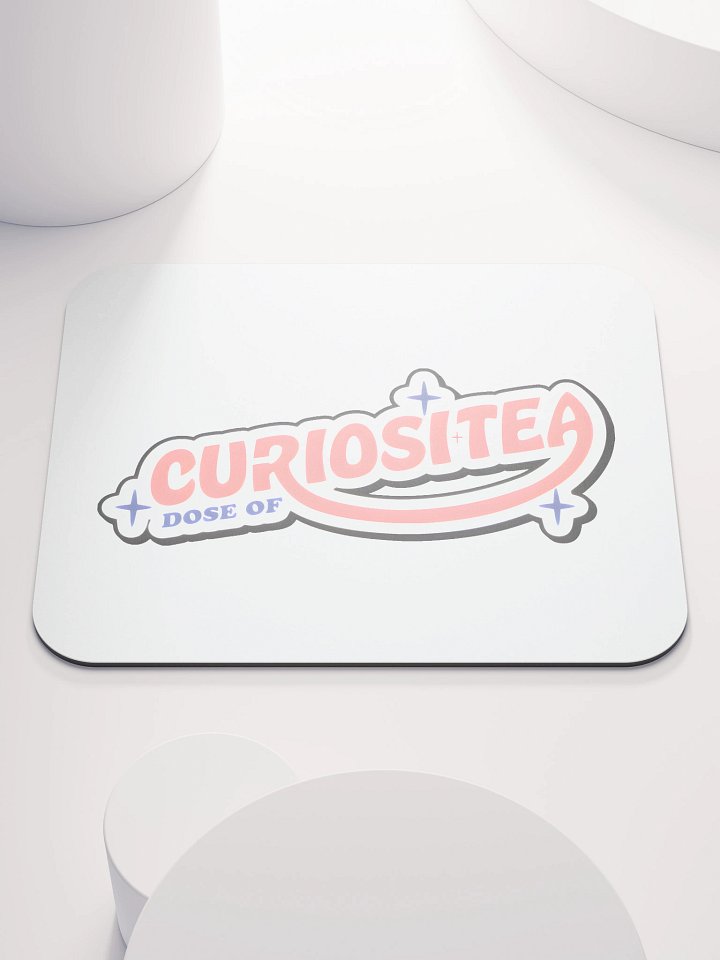 Curiositea Mouse Mat - Pink product image (1)