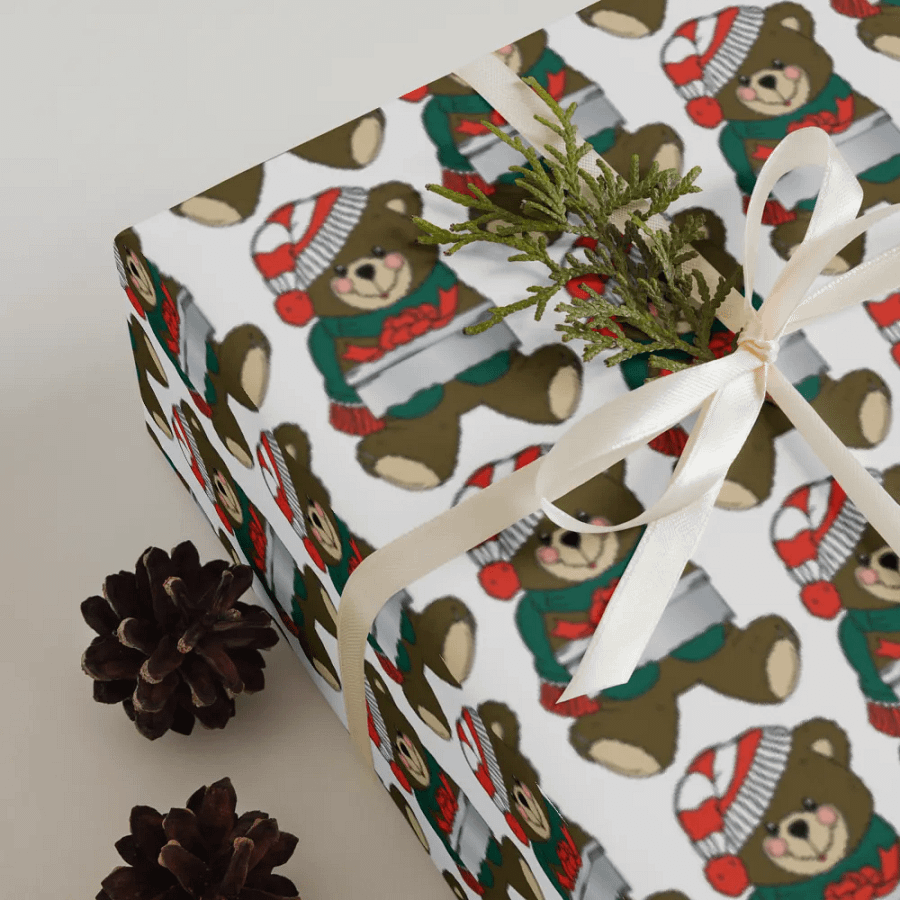 "Festivities" Wrapping Paper product image (7)