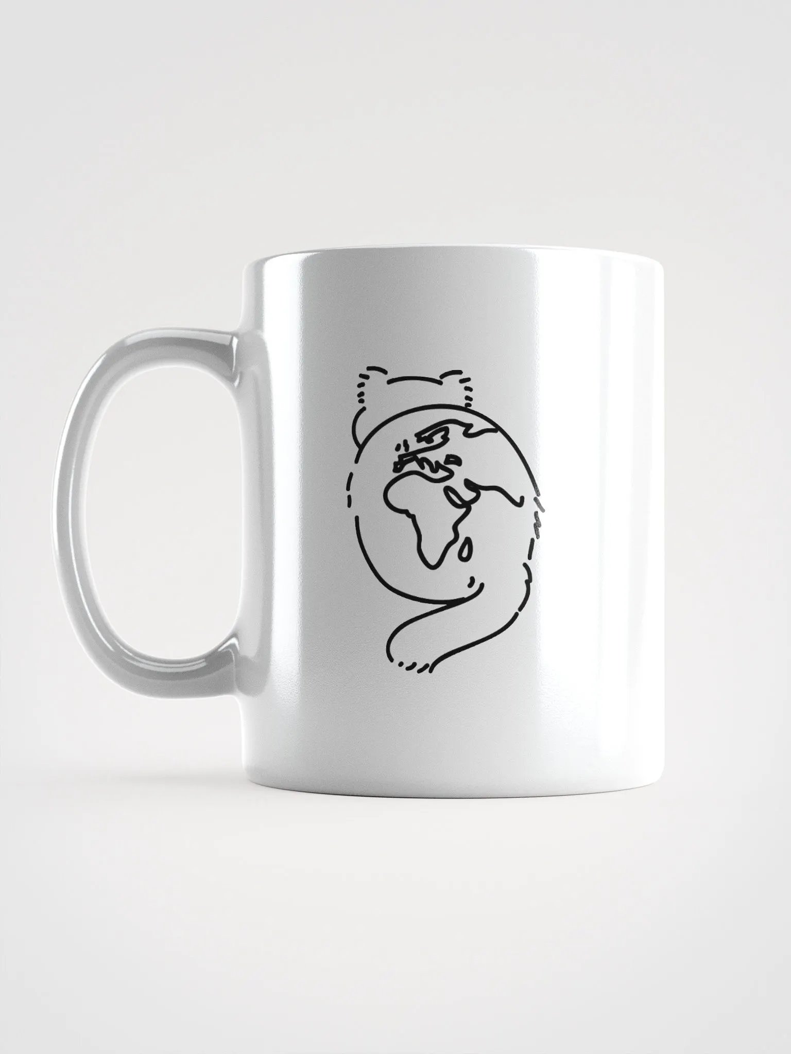 Planet Manul Africa & Europe - White Mug product image (17)