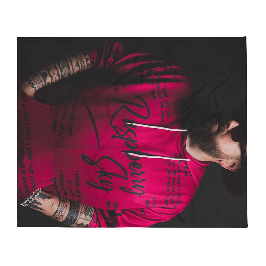 RS "RASPBERRY" Throw Blanket product image (2)