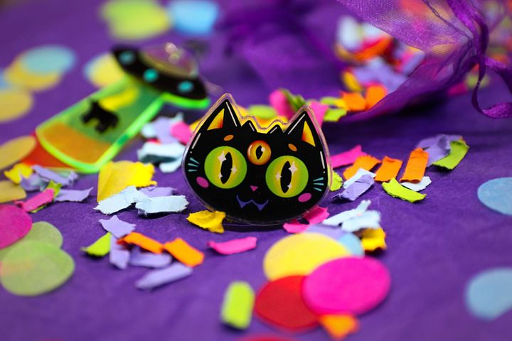 Lucky Black Cat product image (1)