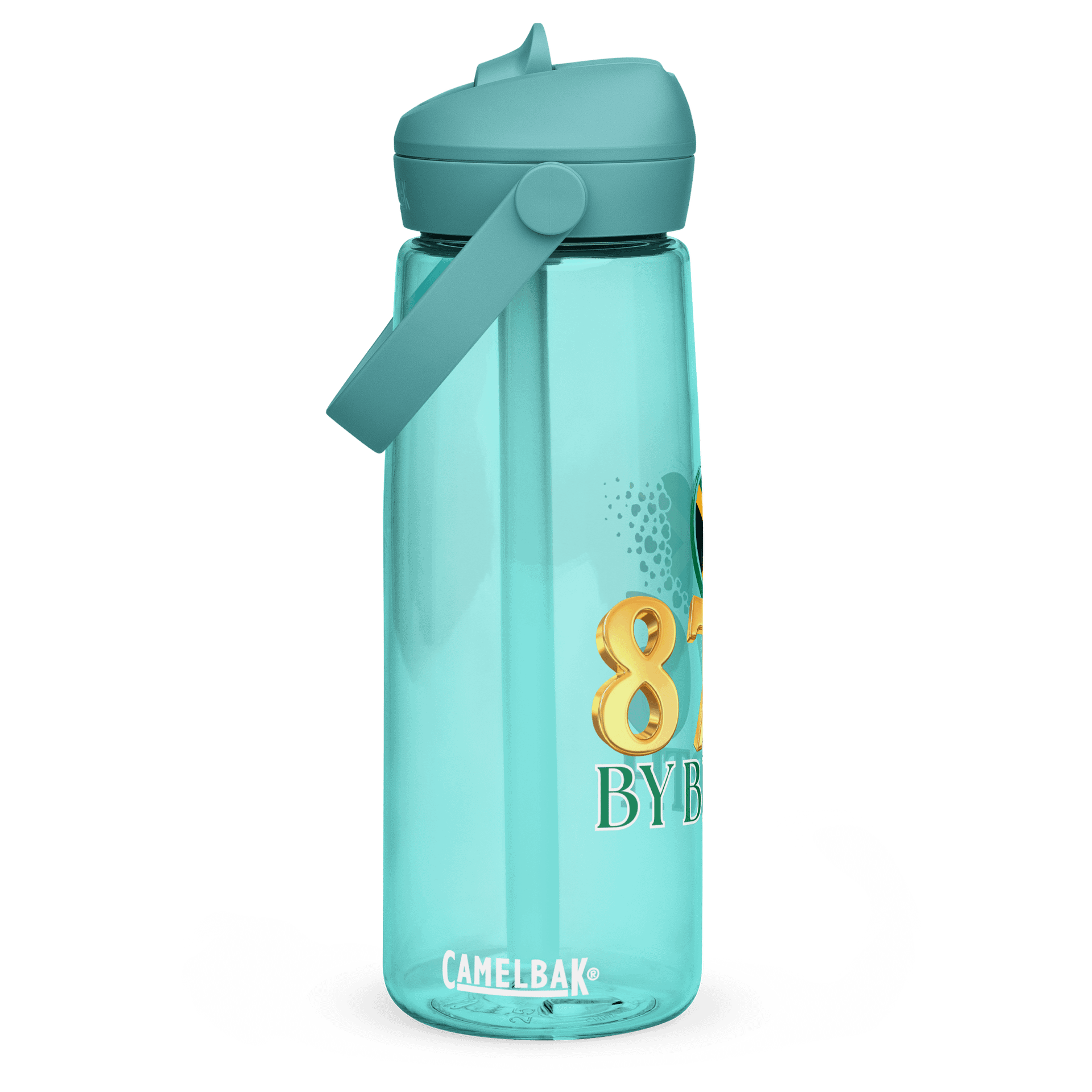 Jamaican Heart Flag Water Bottle product image (9)