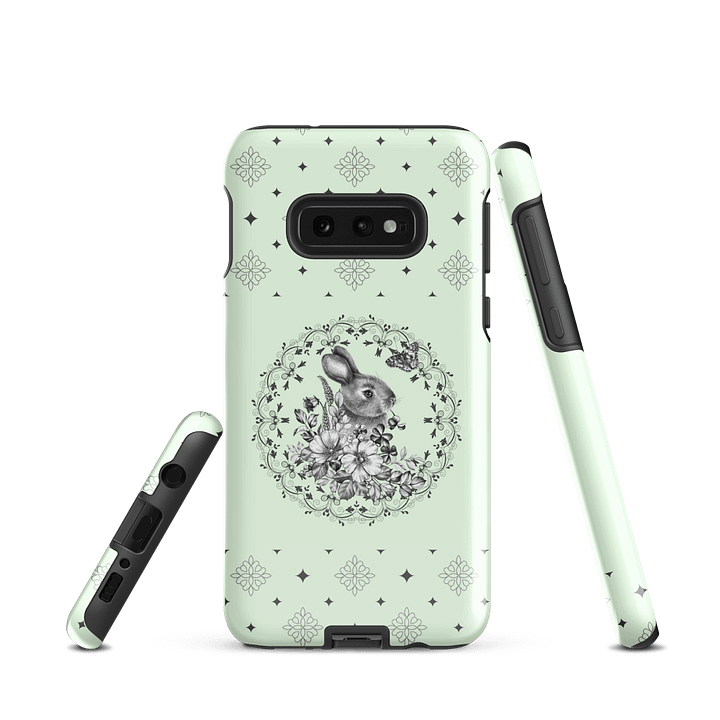Floral Rabbit Diamond Tough Case product image (2)
