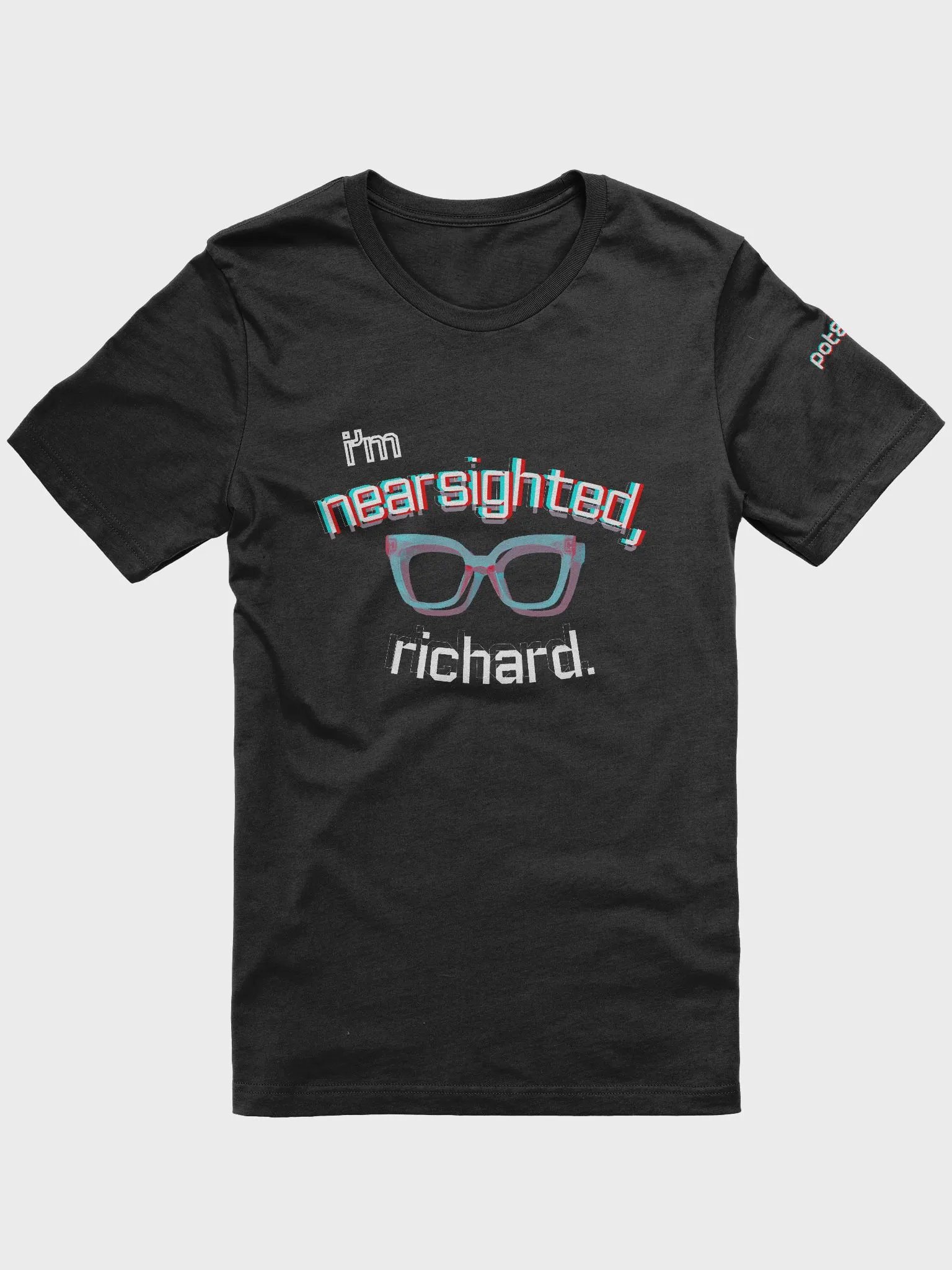 I'M NEARSIGHTED, RICHARD supersoft tee product image (1)