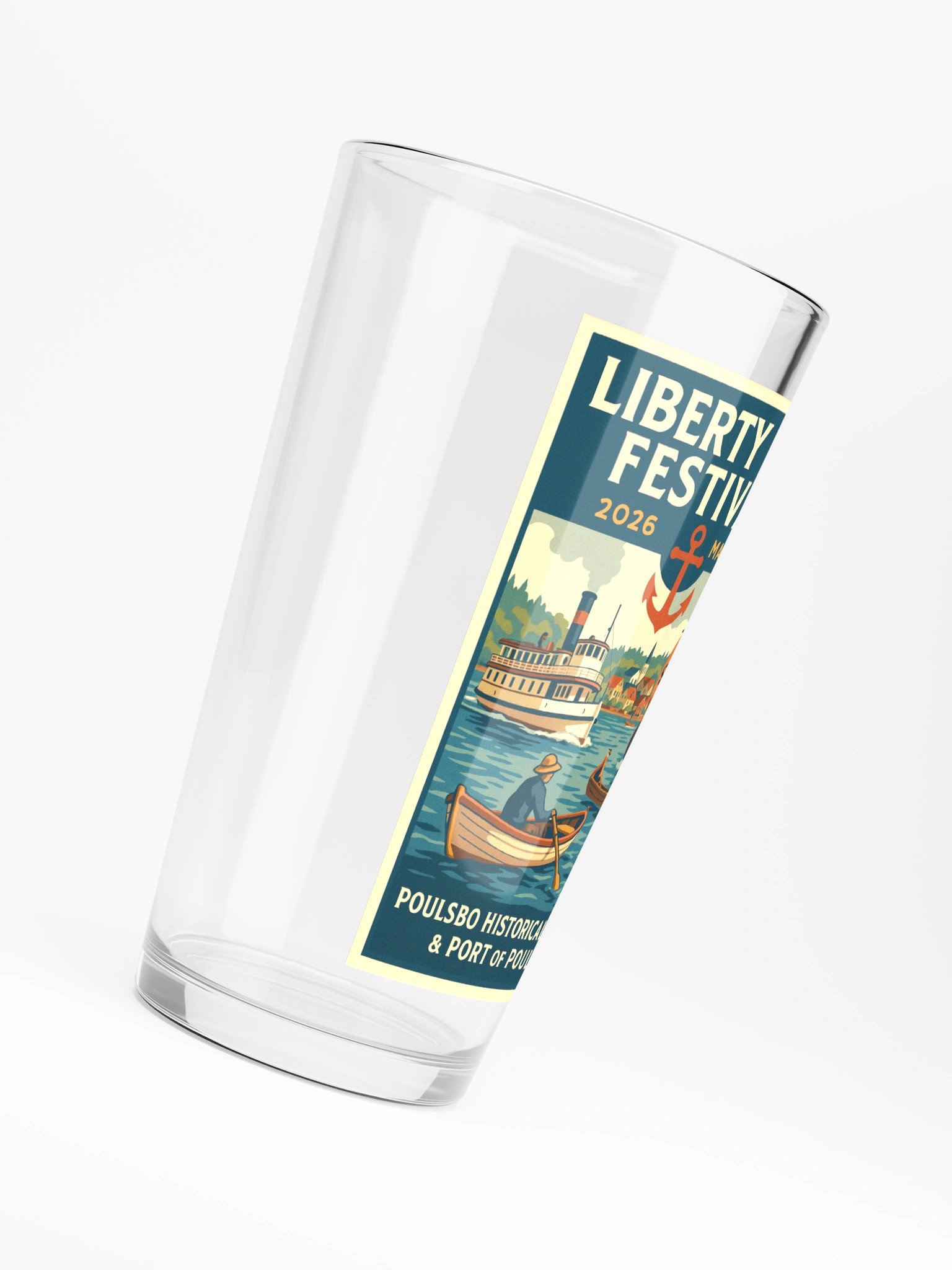 Liberty Bay Festival Pint Glass product image (6)