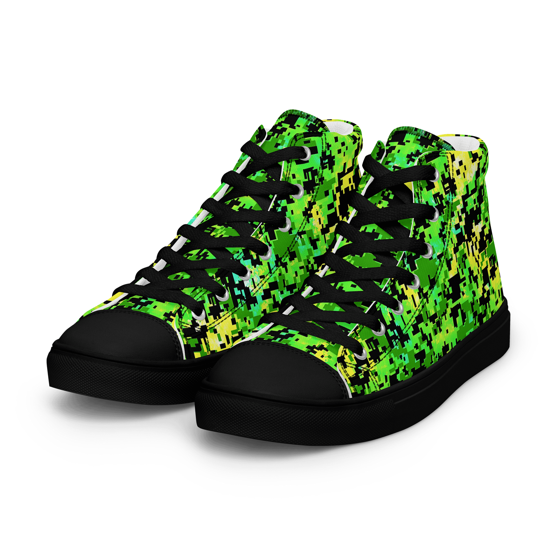 Pixel Camo Women's High Tops product image (6)