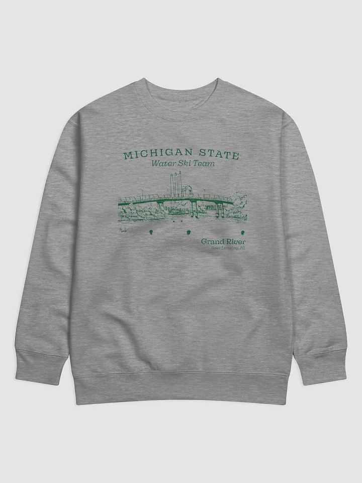 MSU Waterski Scenic Crewneck (Light) product image (1)