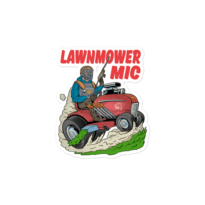Lawnmower Mic | Magnet product image (2)