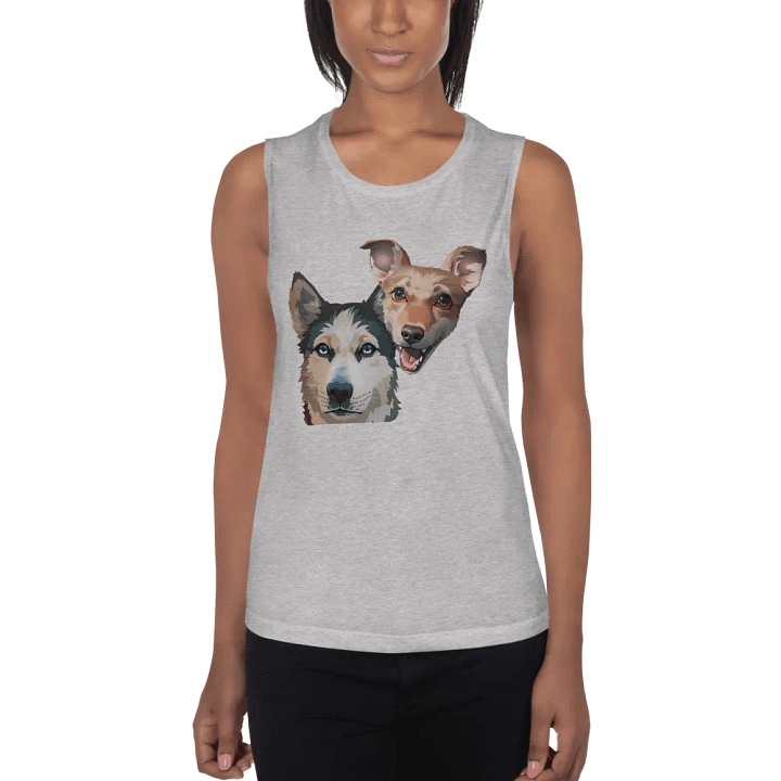Luna and Mango Women's Muscle Tank product image (1)