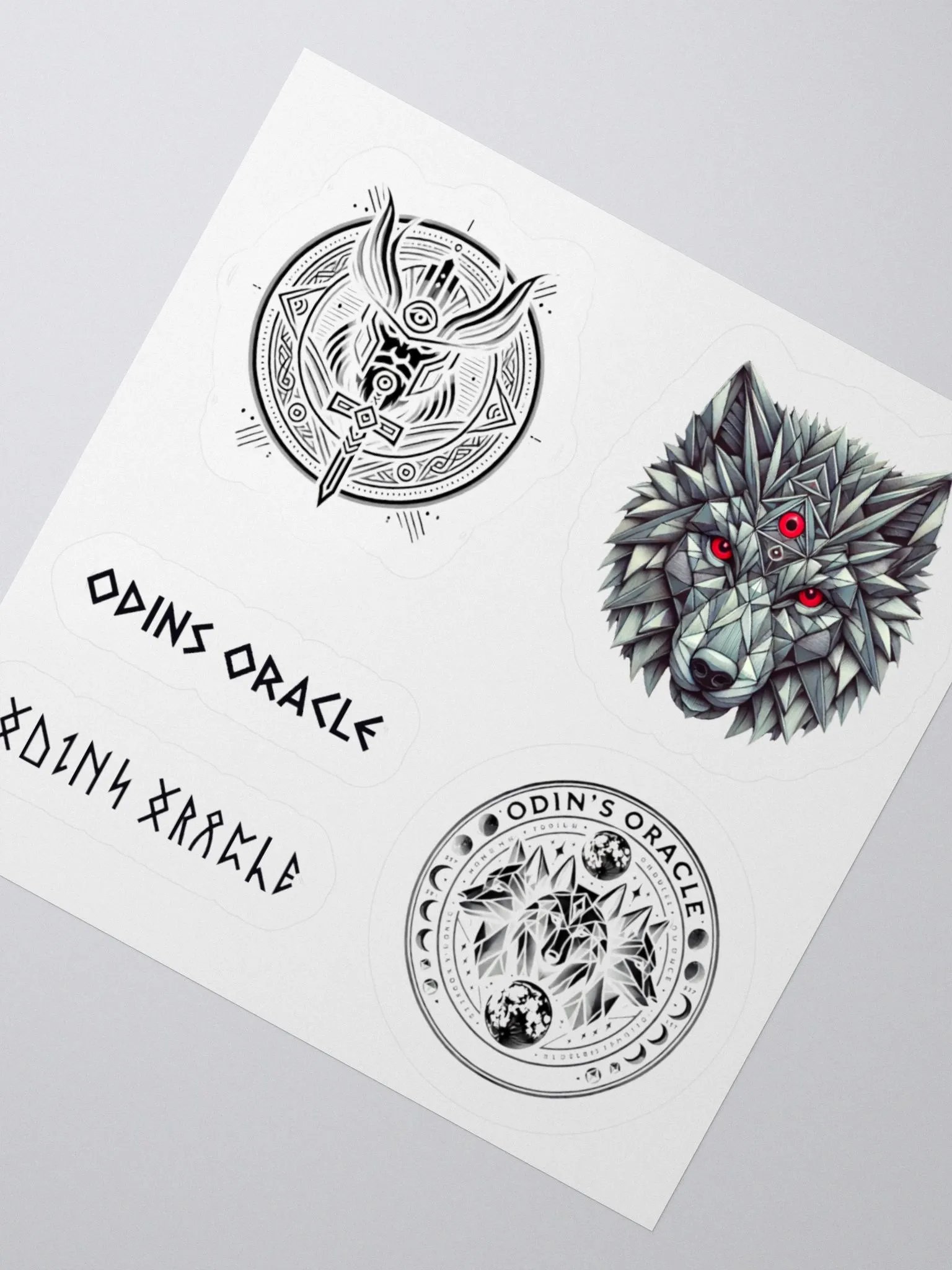 Odin's Oracle - Sticker Sheet product image (2)