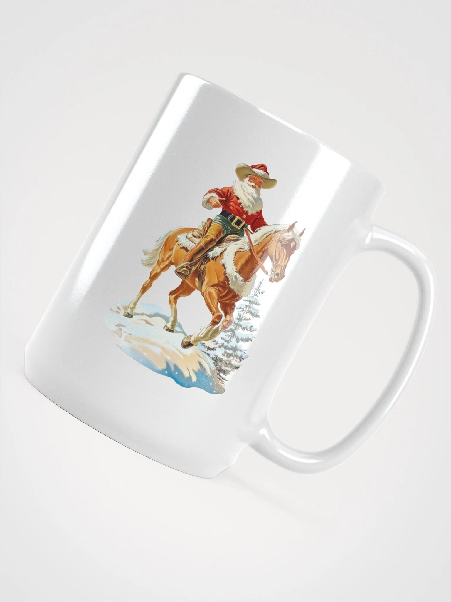 Cowboy Santa Rider Mug product image (5)