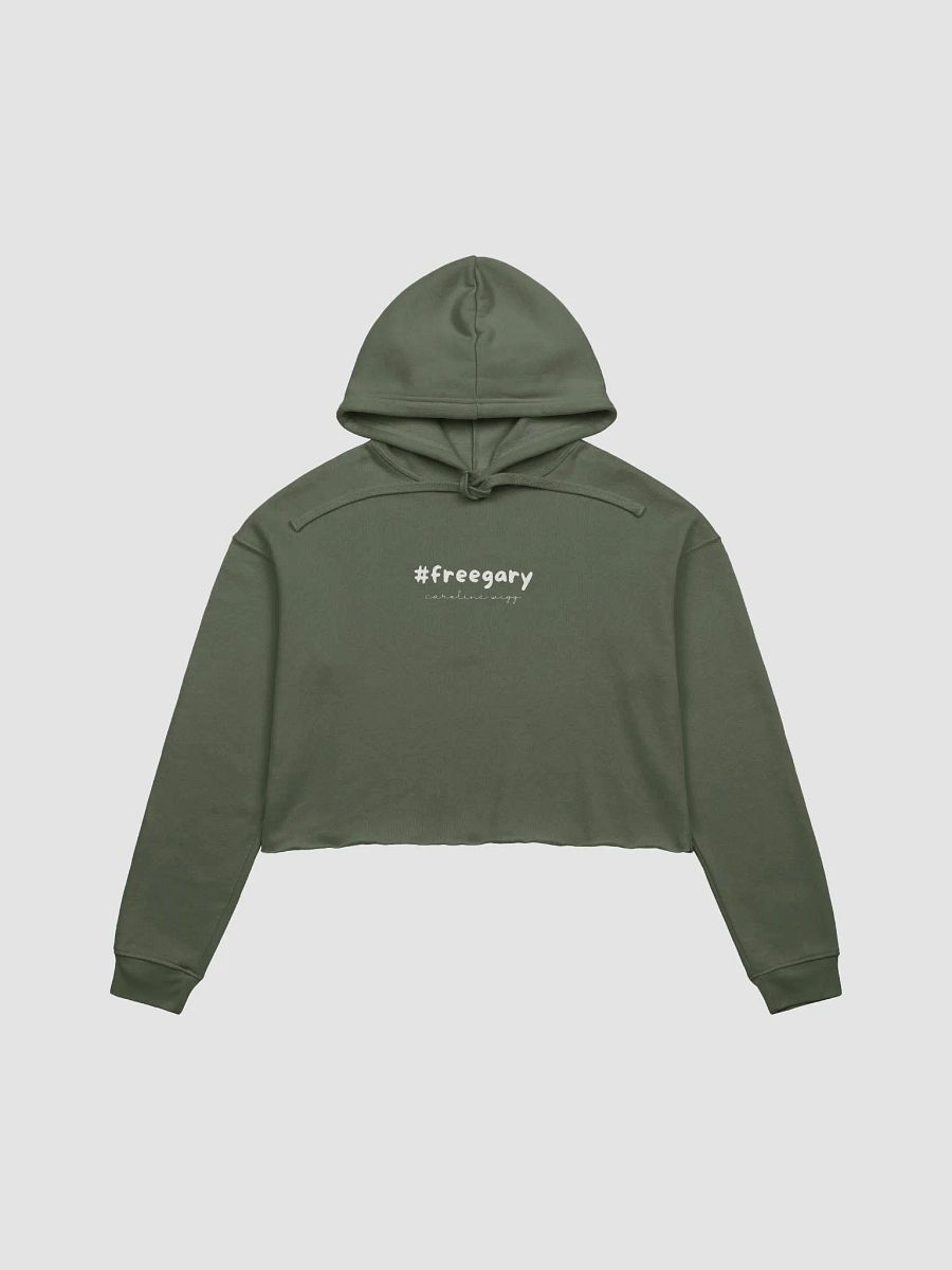 Free Gary Crop Hoodie - Dark Colours product image (2)