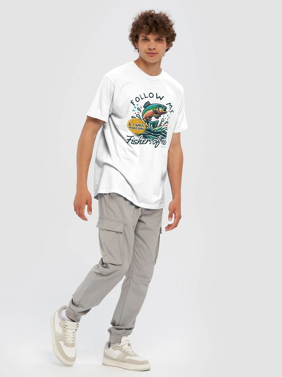 Follow Me and I Will Make You Fishers of Men Heavyweight Tee product image (54)