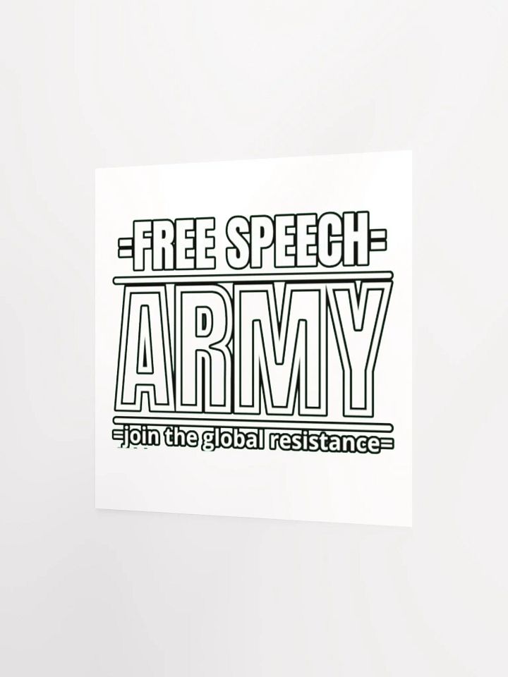 FREE SPEECH ARMY product image (2)