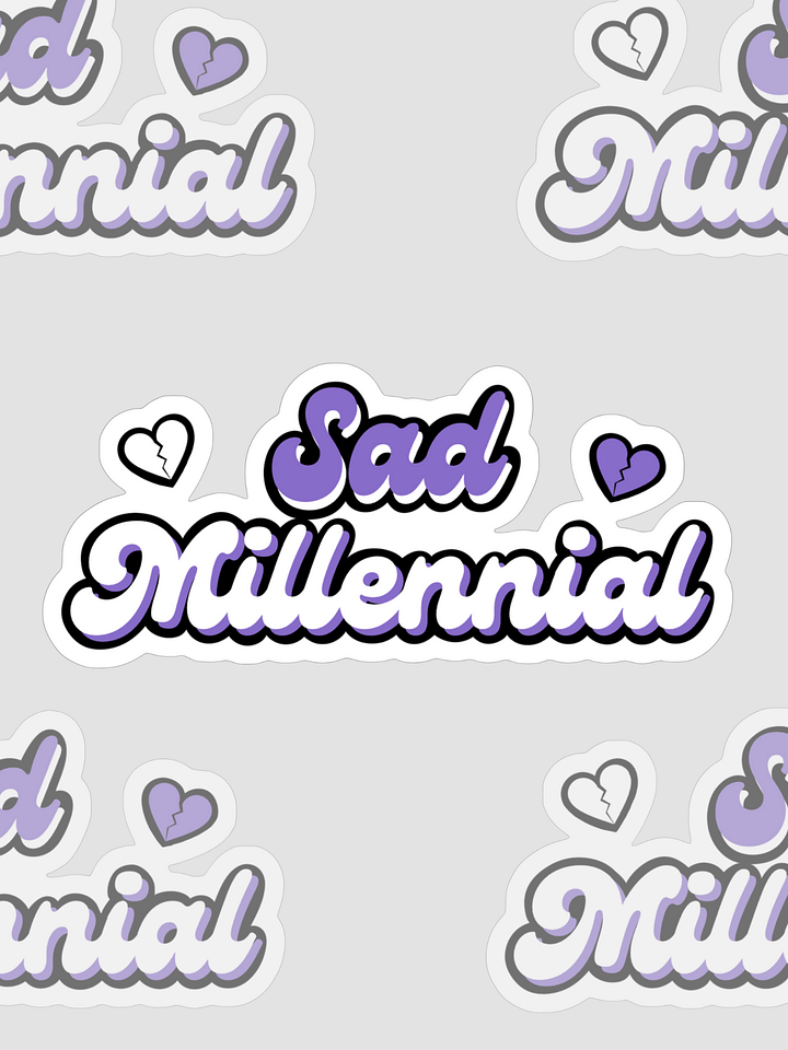 Sad Millennial Sticker product image (2)