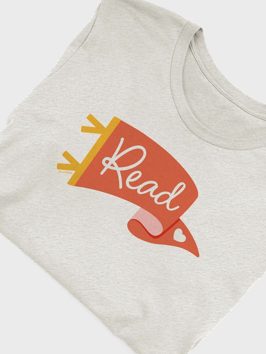 Go Team...Read! Red Pennant T-Shirt product image (5)