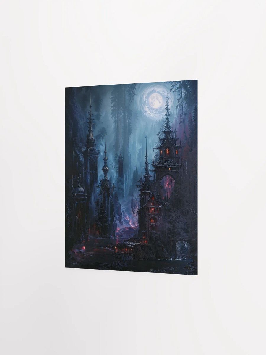 Mystical Towers Matte Poster product image (10)