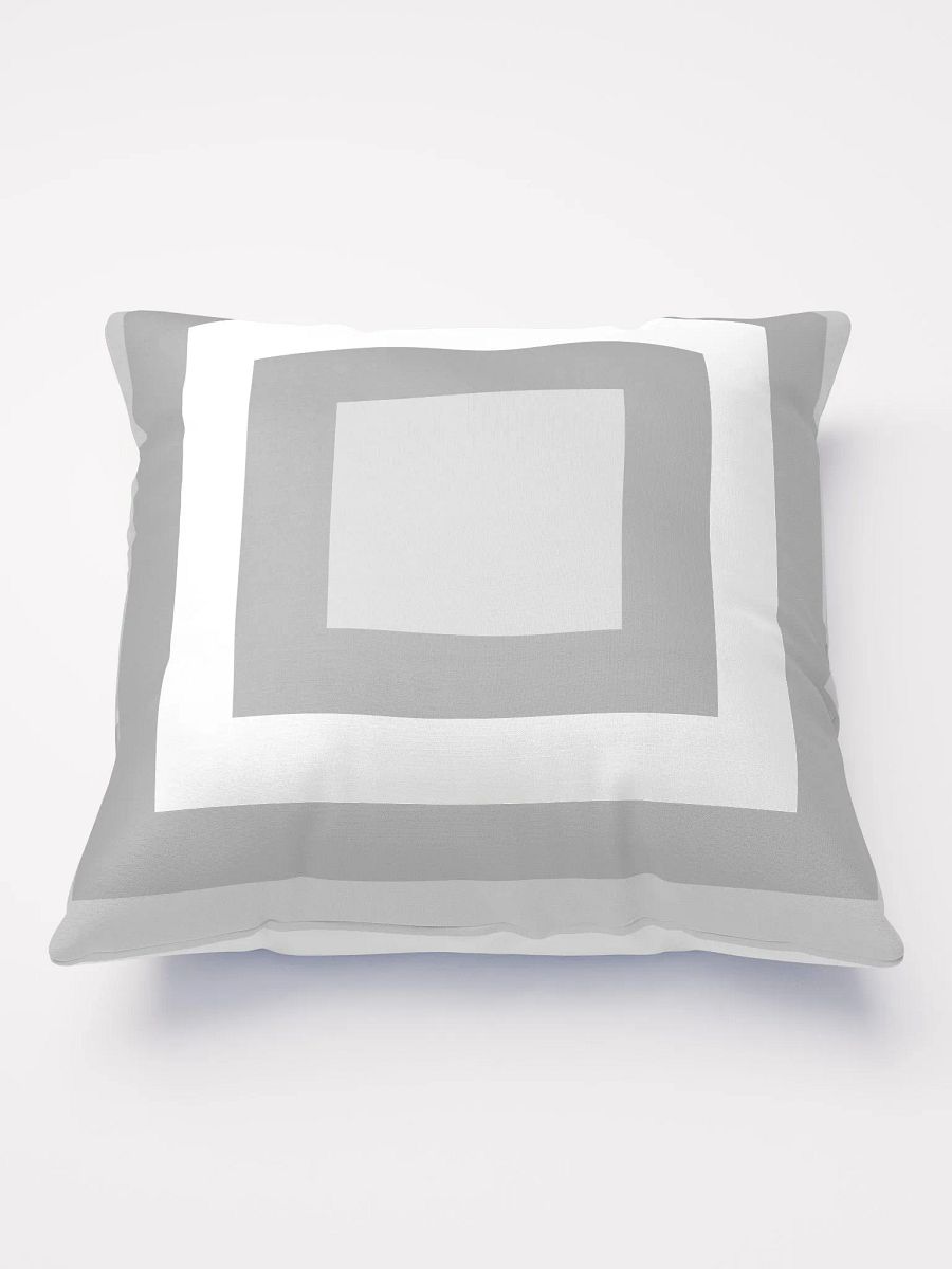 Gray and White Geometric Modern Throw Pillow product image (1)