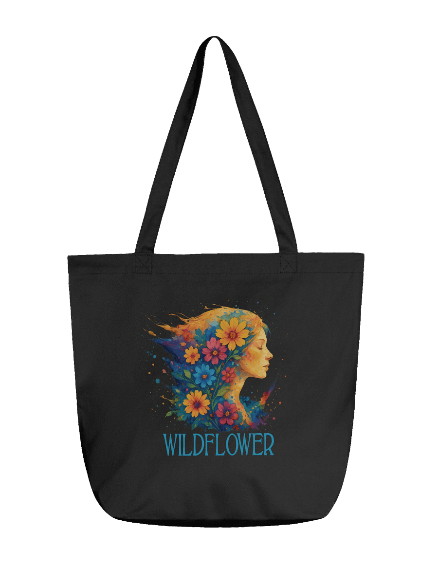 Wildflower Tote Bag – Boho Floral Naturecore Artistic Carryall product image (1)