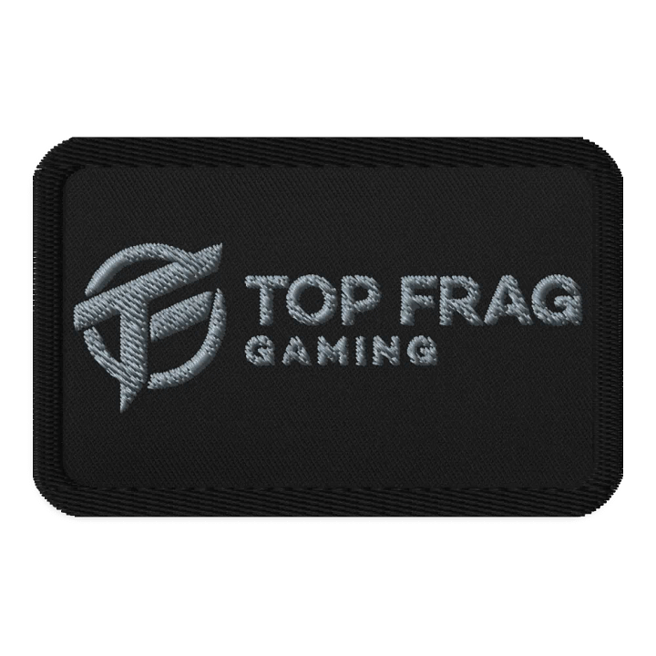 TopFrag™ Embroidered Patch (Silver) product image (1)
