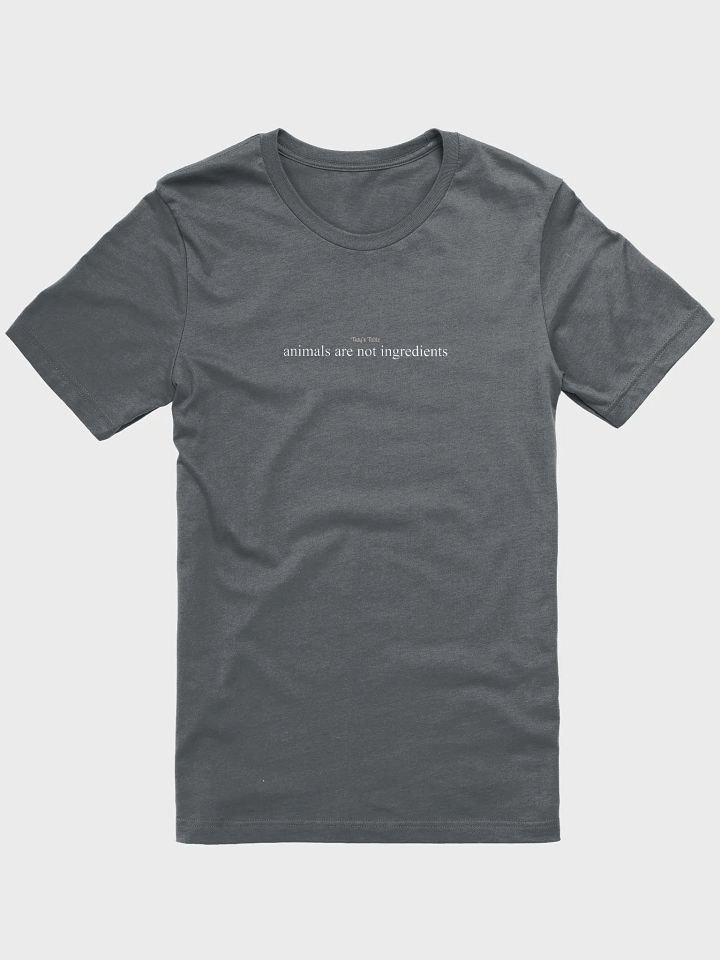 Animals Are Not Ingredients Minimalist Tee product image (2)