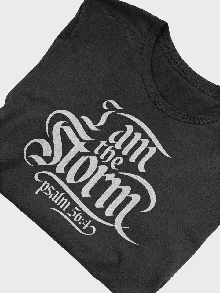 I Am The Storm, Psalm 56:4 Bella+Canvas Supersoft Bible verse T-Shirt product image (1)
