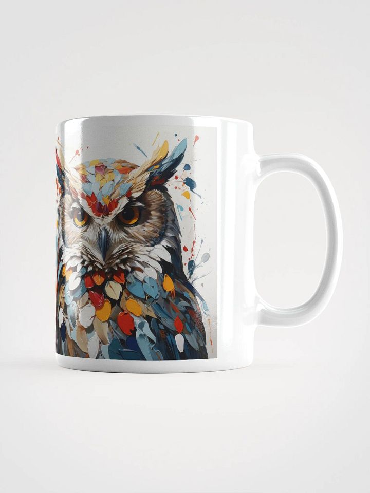 Vibrant Wisdom Owl Mug product image (1)