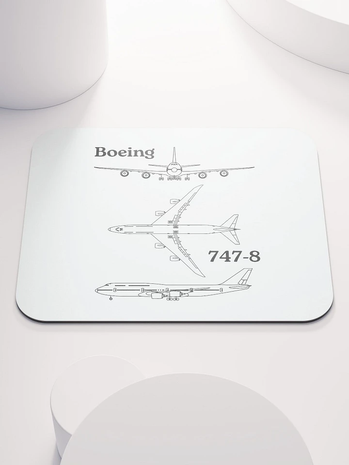 Boeing 747-8 Blueprint Mouse Pad product image (2)