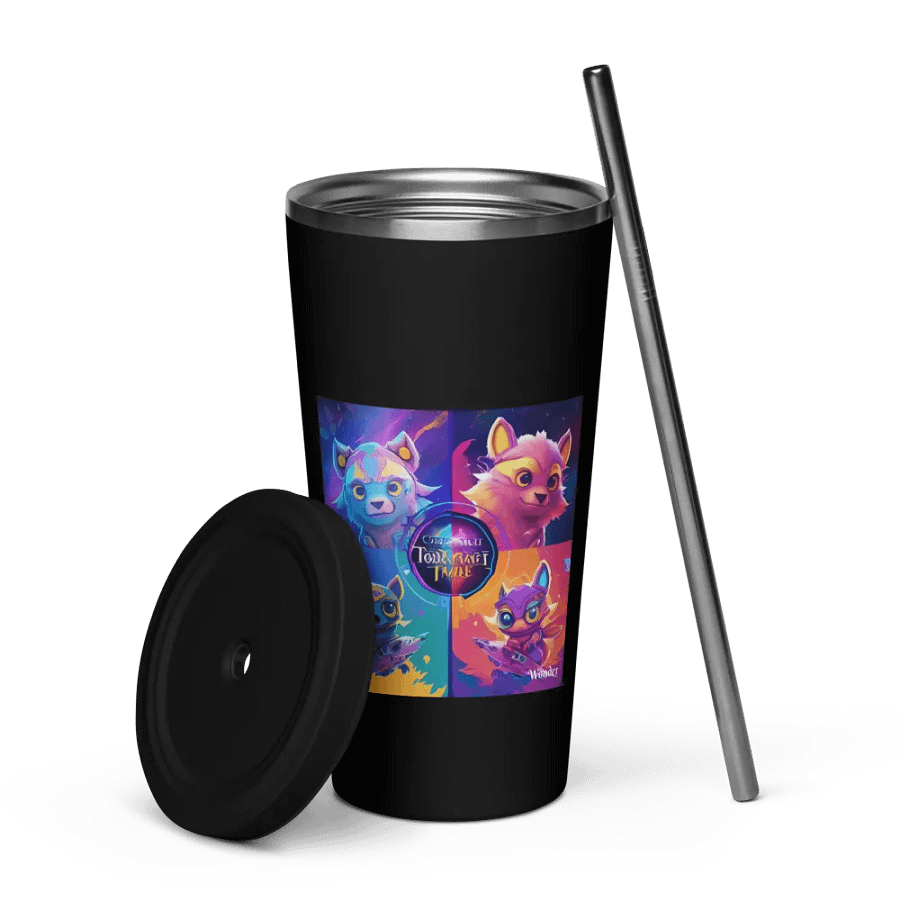 Wonderland Creatures Insulated Tumbler product image (5)