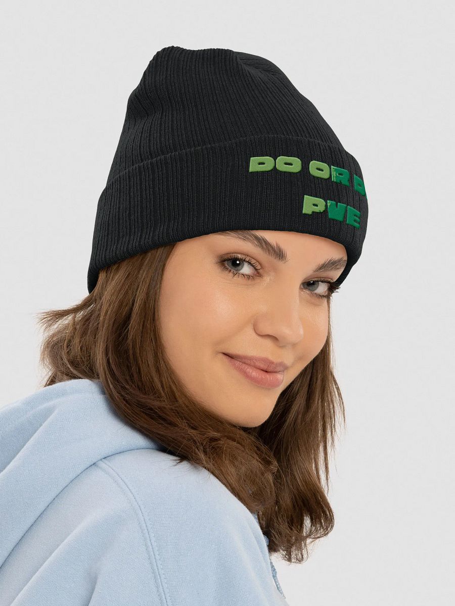 DO OR DIE PVE Ribbed Knit Beanie - Green product image (6)
