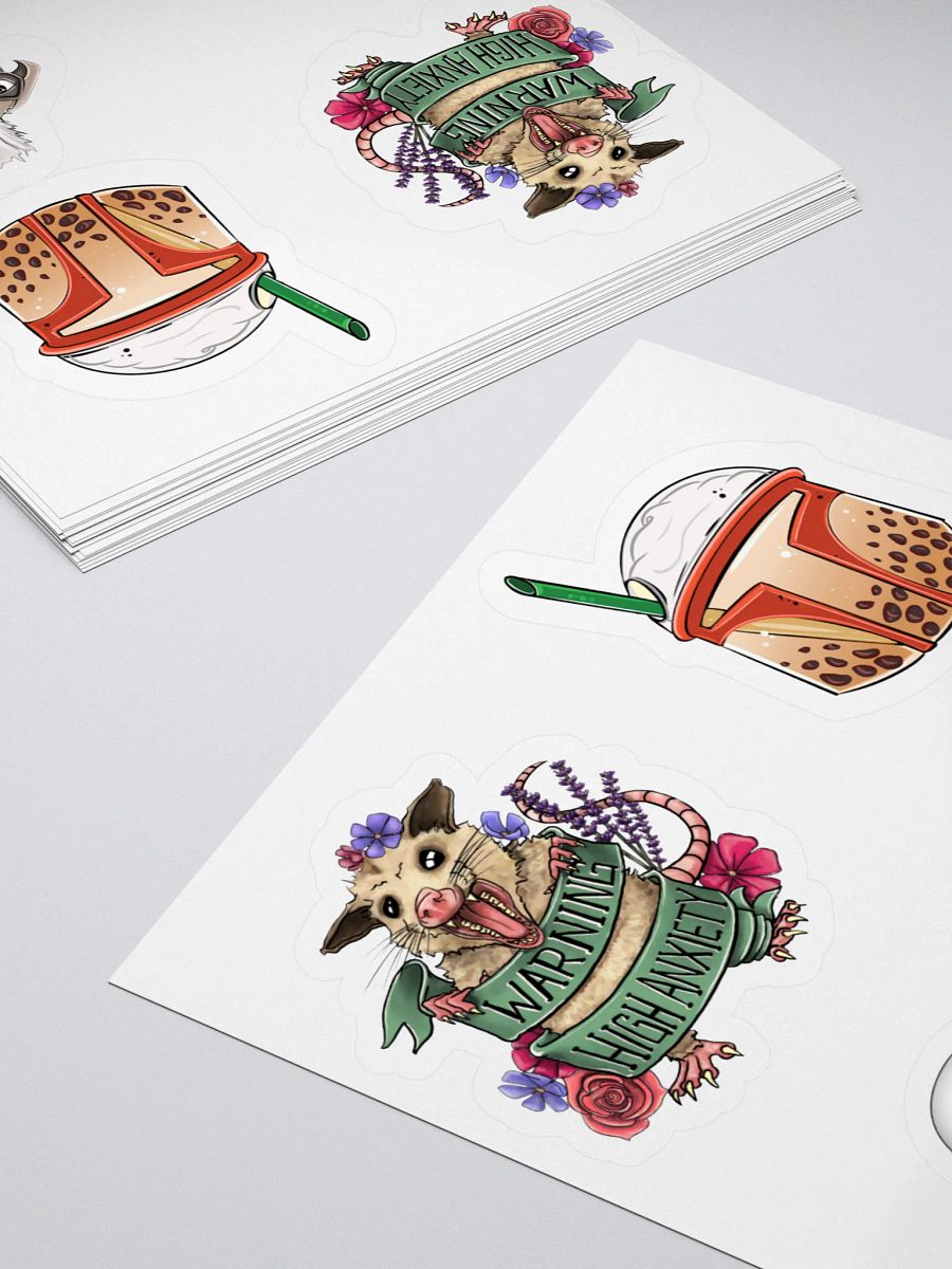 Whimsical Cartoon Stickers Set product image (4)