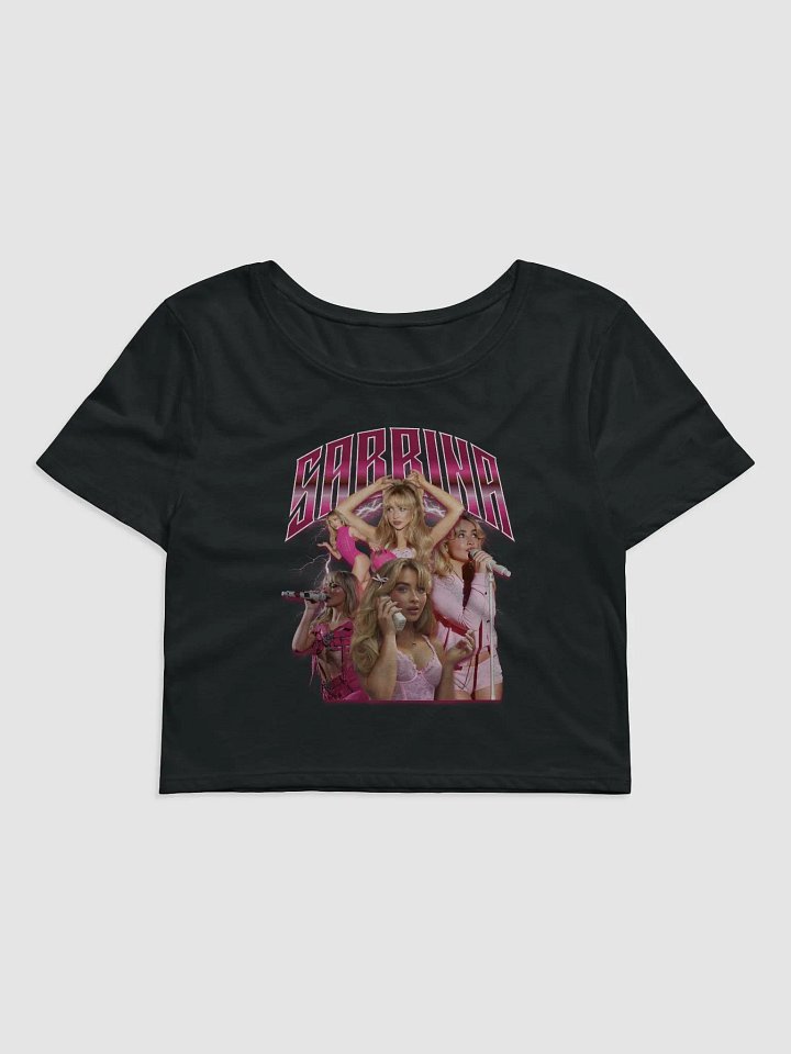 Sabrina Crop Tee | Hot Pink product image (1)