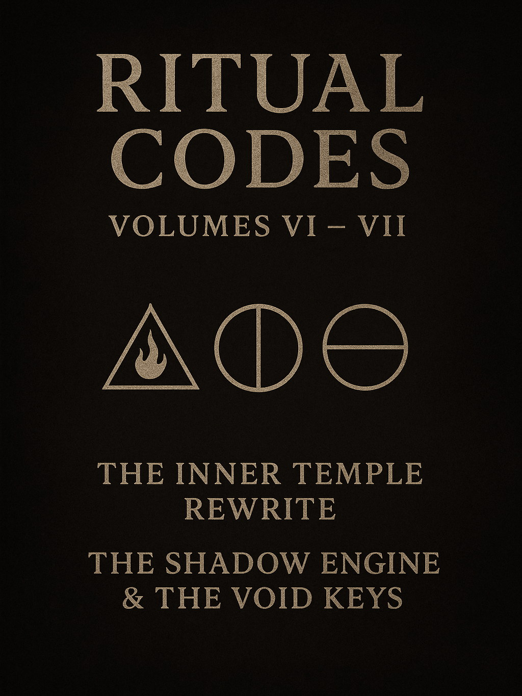 The Inner Temple Rewrite & The Shadow Engine / Void Keys (Vault Exclusive Codes 051–070) product image (1)