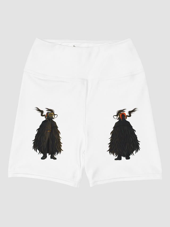 PlagueJesterSky all-Over Print Yoga Shorts product image (2)