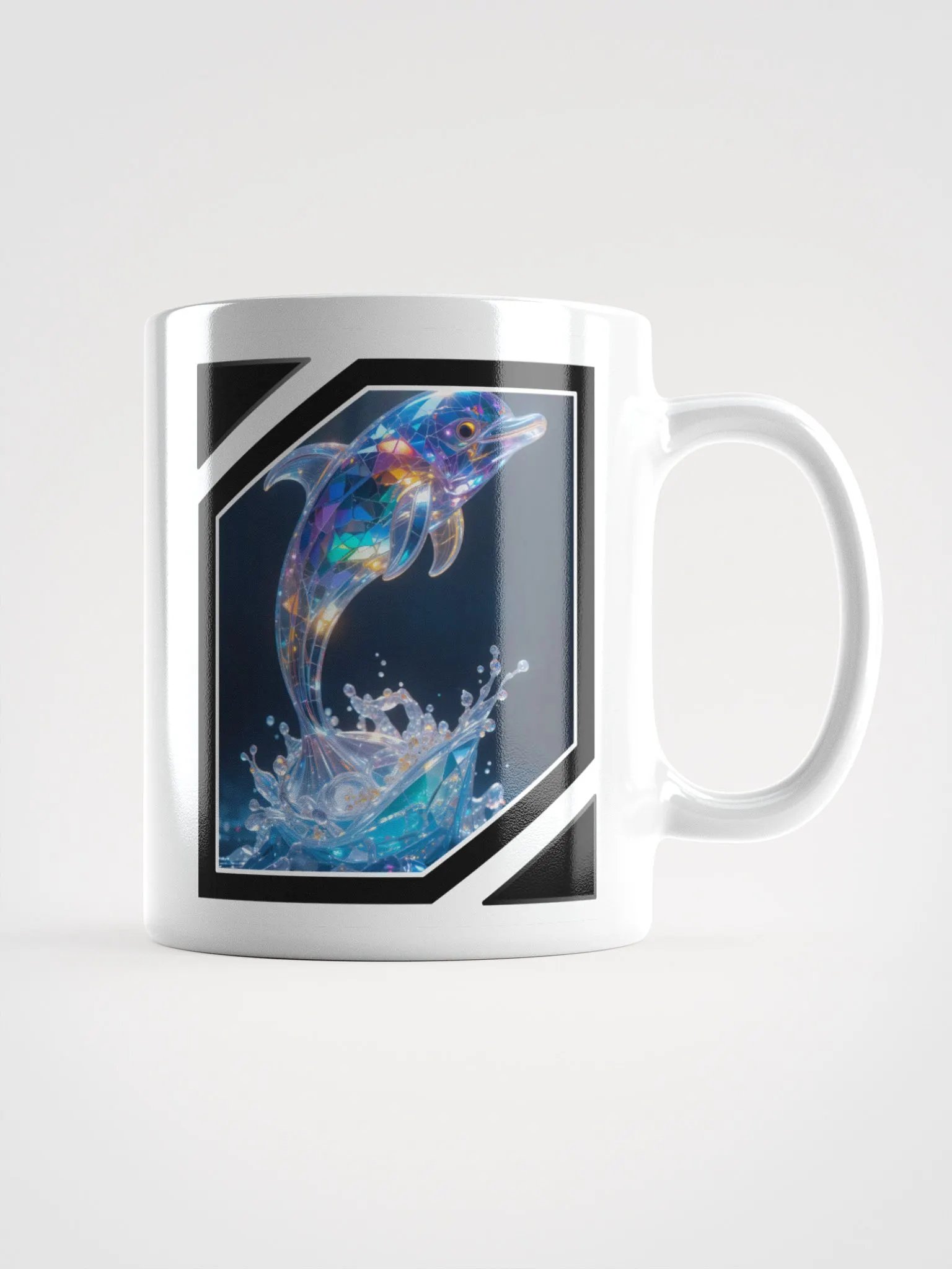 Glossy Mug: Diamond Dolphin product image (1)