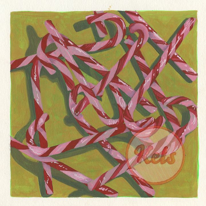 Candy Canes - Painting product image (1)