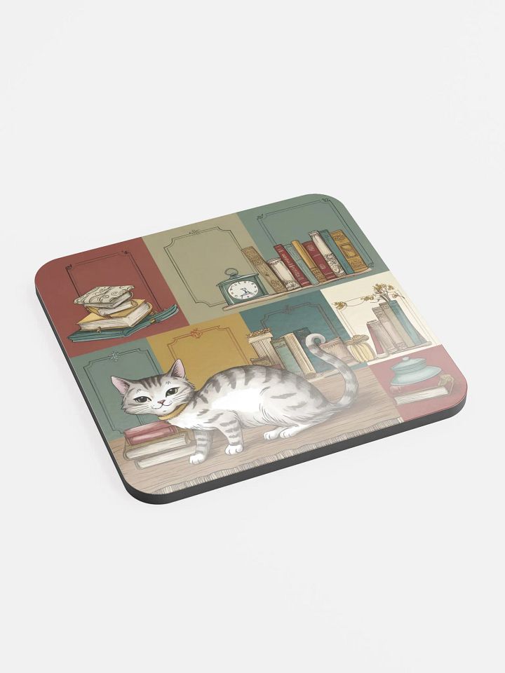Vintage Vignettes Cork Coasters Set product image (2)