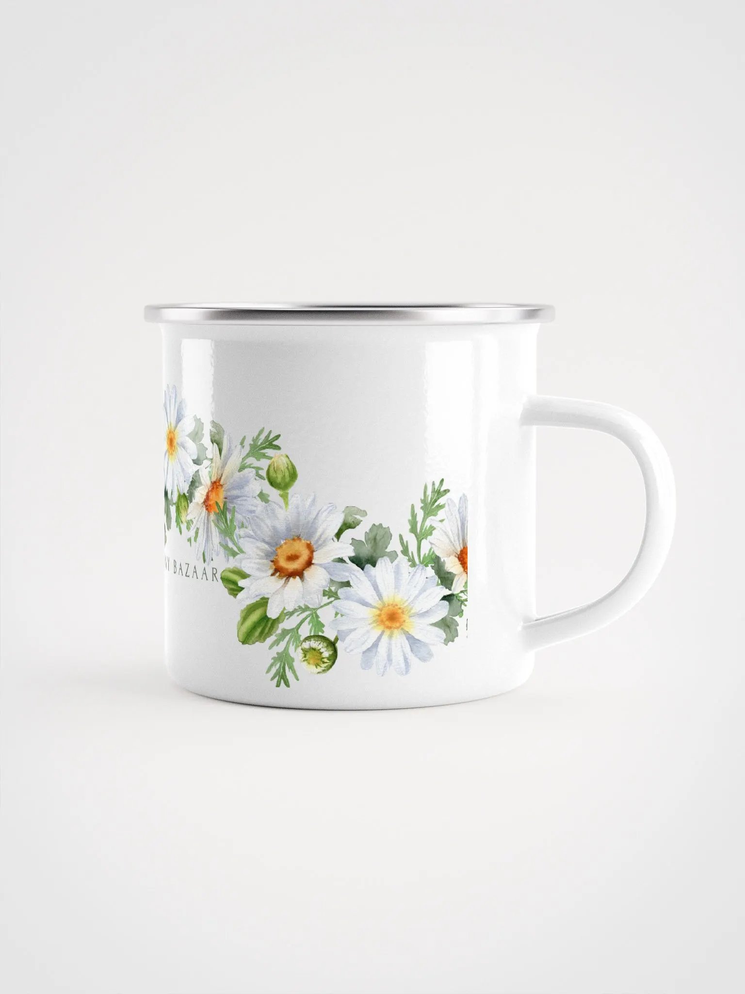 Daisy Enamel Camping Mug product image (1)