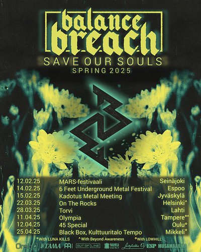 🔥 We’re honored to support @balancebreach in April as they make their way into Oulu and @45_special_oulu as a part of their ’...