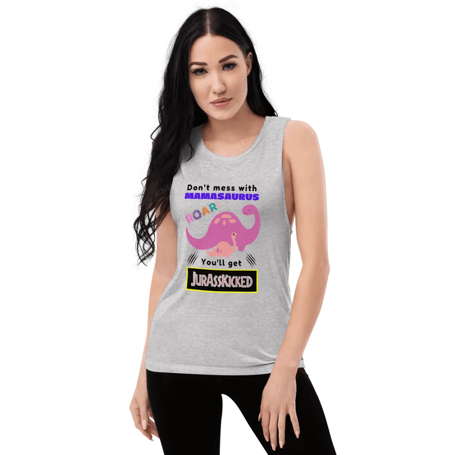 MAMASAURUS Roar Women's Flowy Tank product image (25)