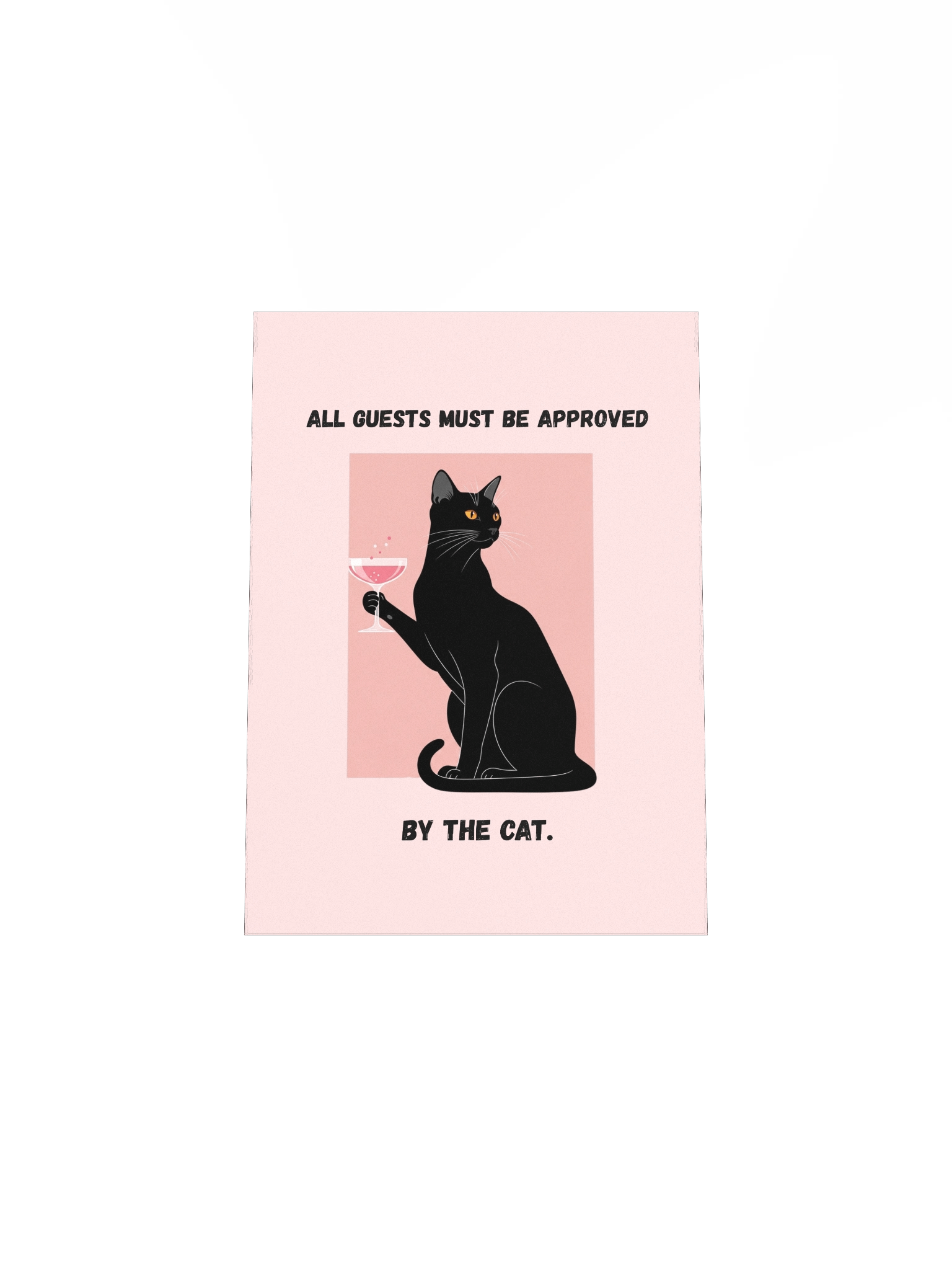 Whimsical Cat Approved Matte Poster product image (10)