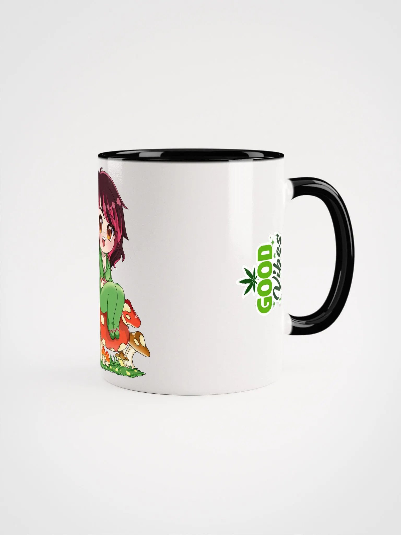 Chibisaurus Mushrooms Good Vibes Mug product image (2)