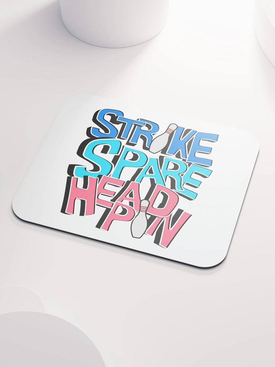 Strike Spare Headpin Bowling Bonanza Mouse Pad product image (3)