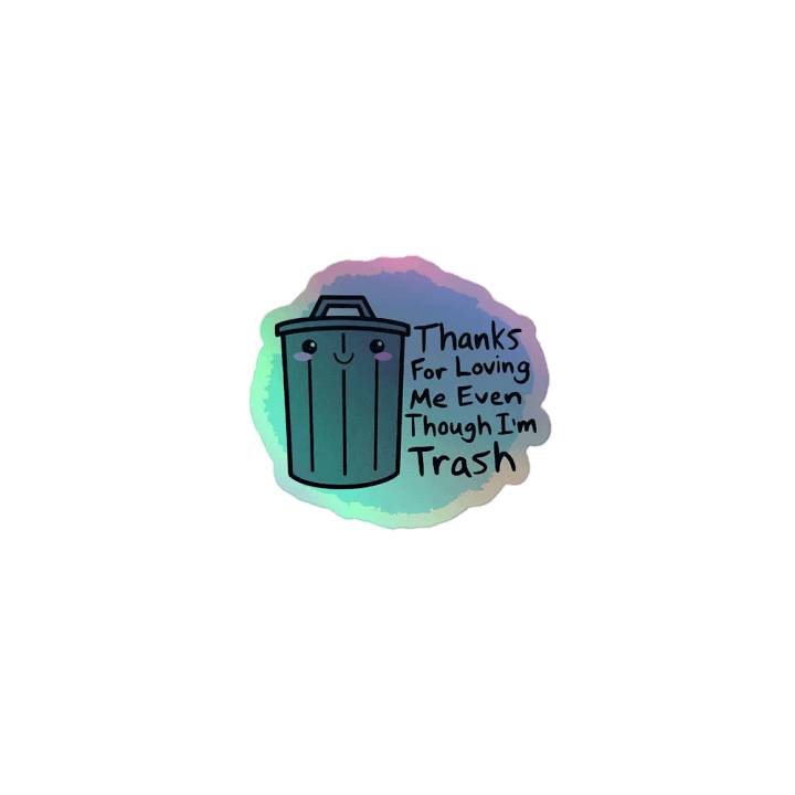I'm Trash Sticker product image (1)