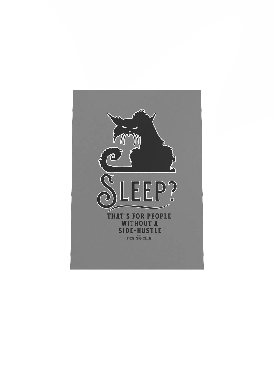 Sleepless Grind: Hustler Cat Poster (Unframed) product image (32)